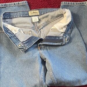 L.L. Bean women’s  Relaxed Jeans - Light Blue